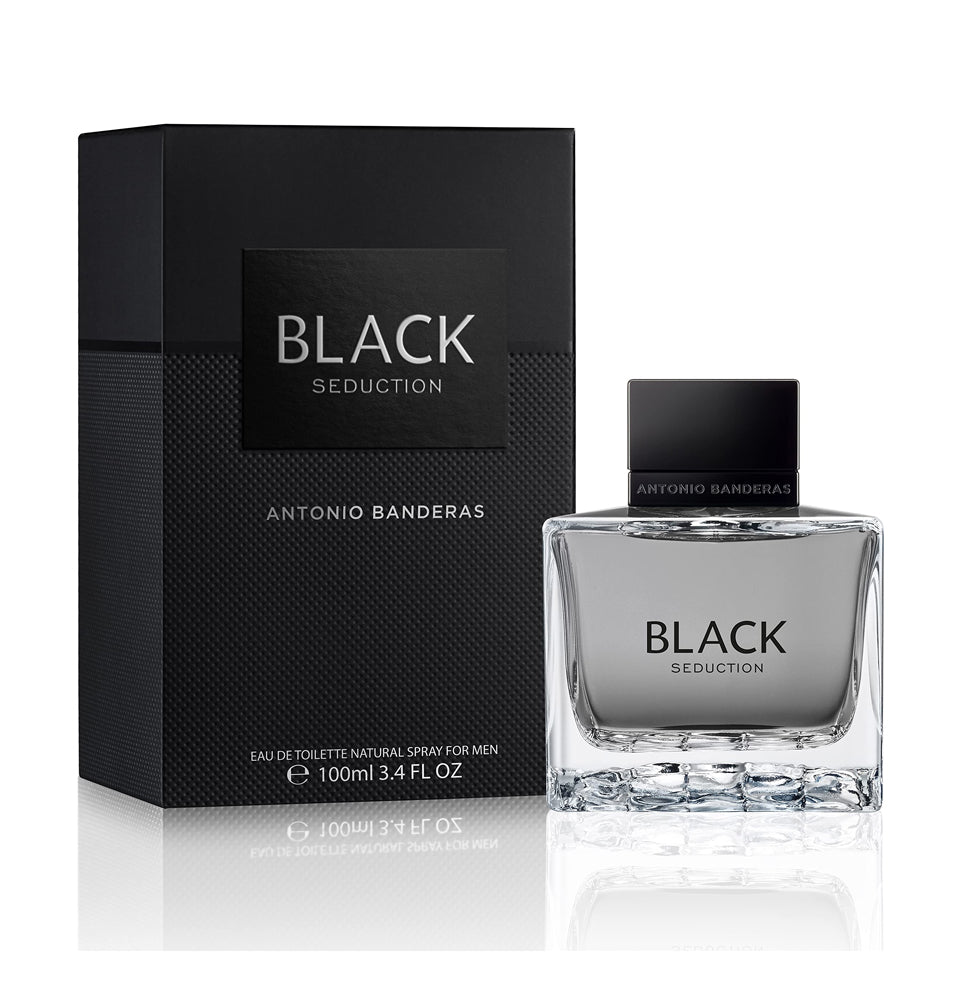 Antonio Banderas Seduction In Black for Men, Eau de Toilette, 100 ml
