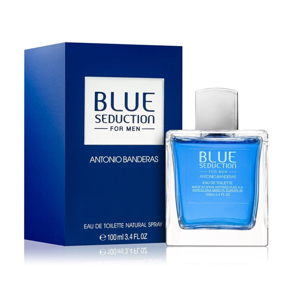Antonio Banderas Seduction In Blue for Men, Eau de Toilette, 100 ml