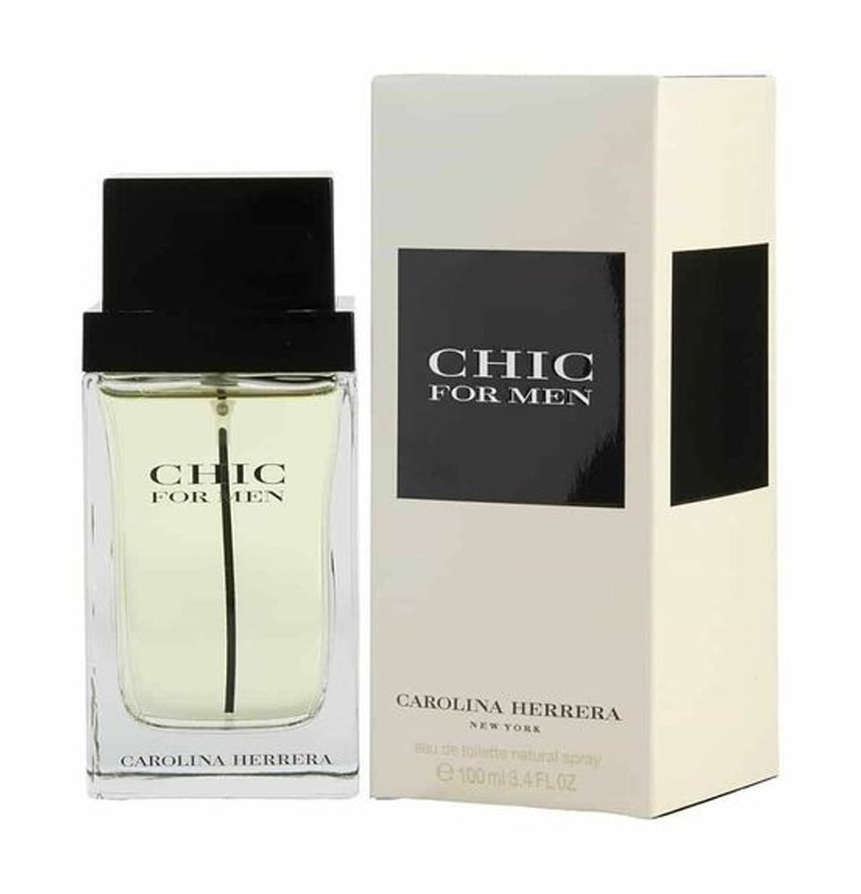 Carolina Herrera Chic Eau de Toilette for Men - 100 ml