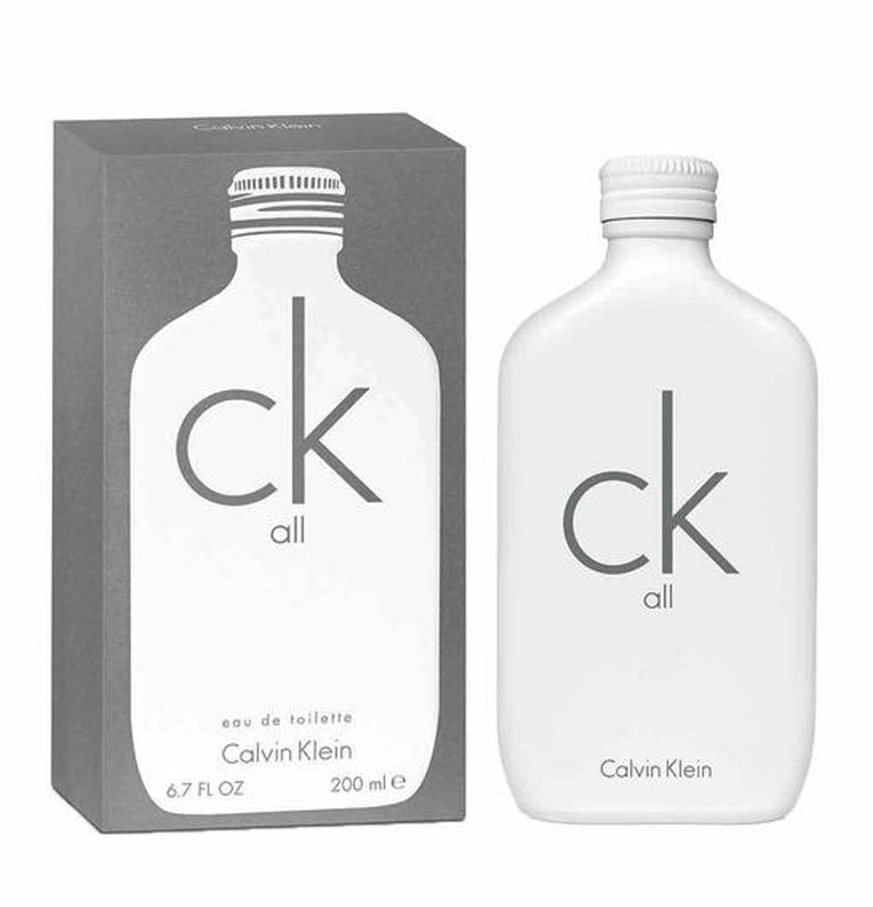 Calvin Klein CK All Eau De Toilette Spray for Women - 100 ml