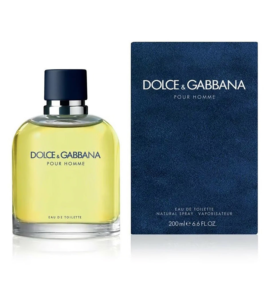 Dolce & Gabbana Pour Homme Eau De Toilette for Men - 125 ml