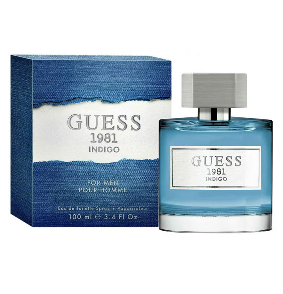 Guess 1981 Indigo Eau de Toilette for Men - 100 ml