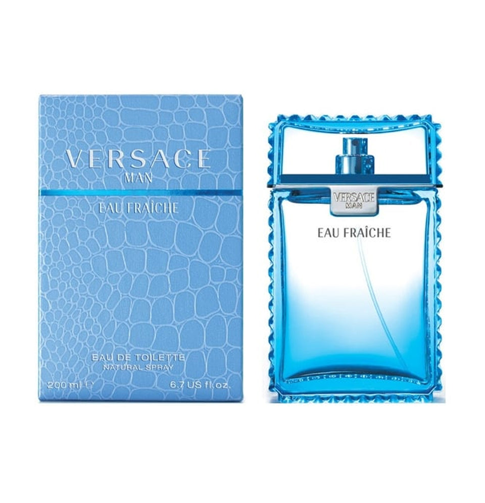 Versace Man Eau Fraiche for Men - Eau de Toilette, 200ml
