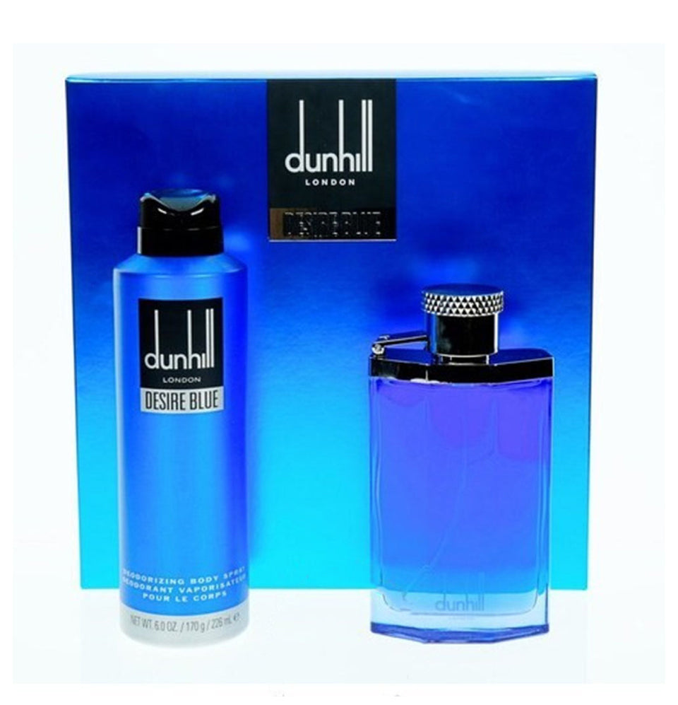 DUNHILL DESIRE BLUE (M) SET EDT 100ML + BODY SPRAY 226ML