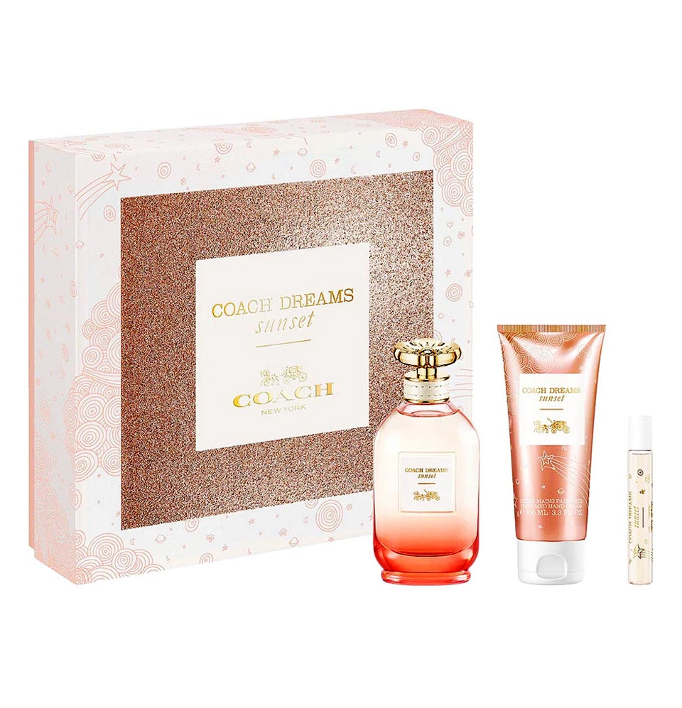 Unveiling the Allure of Coach Dreams Sunset Perfume Set